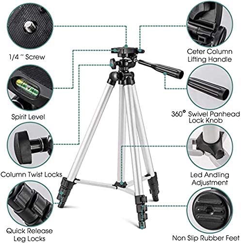 True Deal Tripod-3110 Portable Camera Tripod best quality assured by the seller - Brother-mart