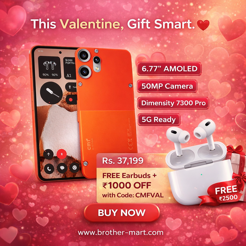 Valentine Offer at Nothing CMF Phone 2 Pro