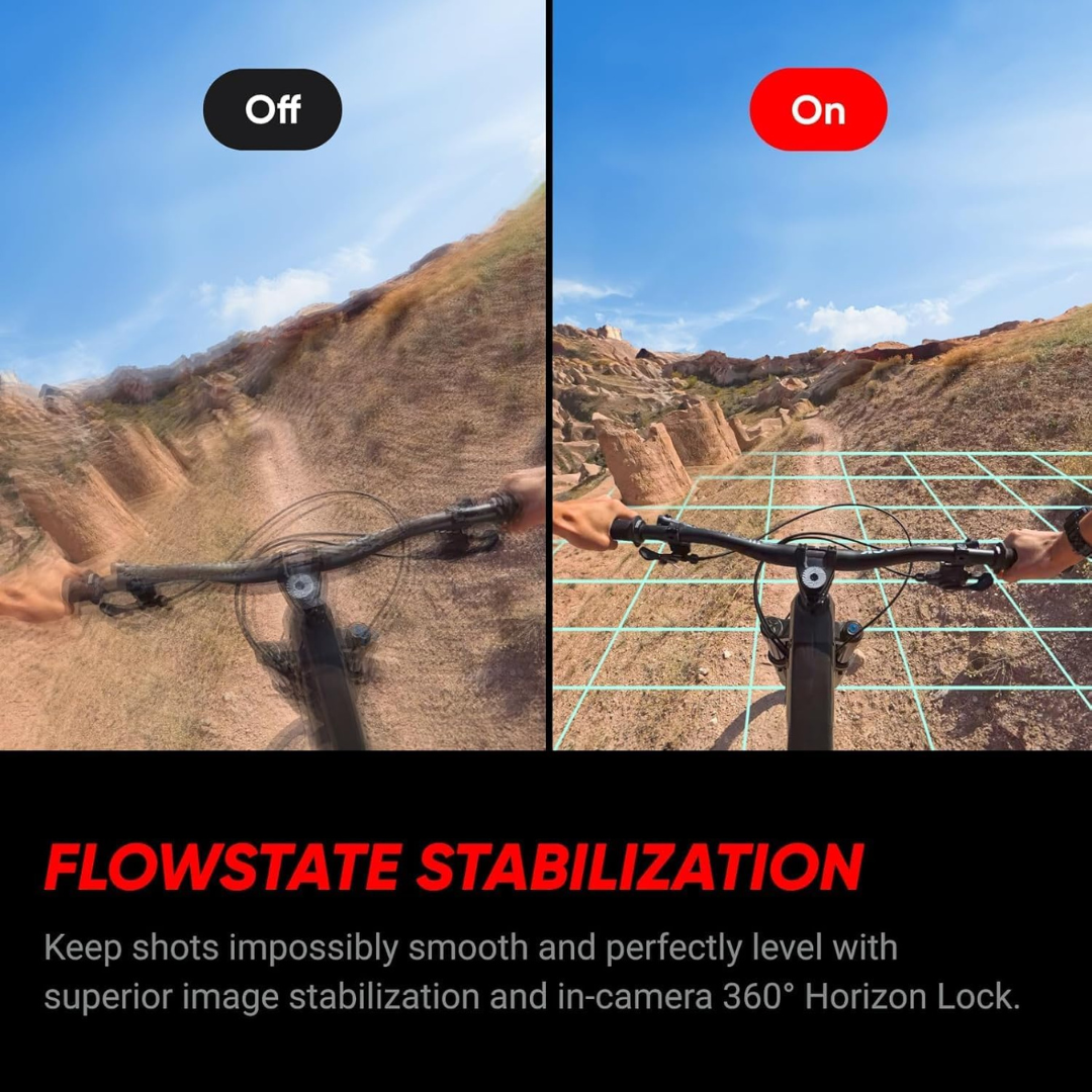 Get Insta360 Ace Pro 2 AI camera with smart scene detection, automatic exposure and color optimization