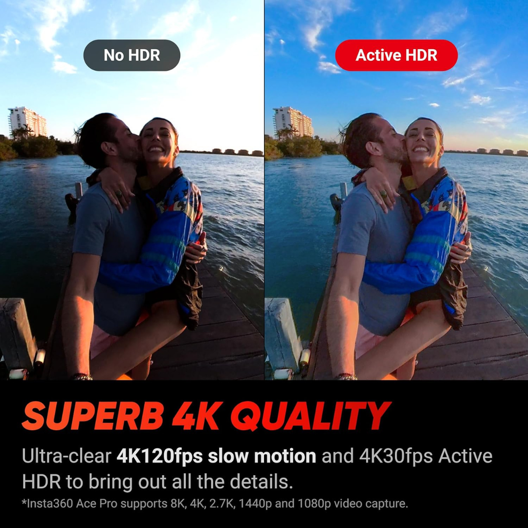 Shop Now Insta360 Ace Pro 8K Ultra HD action camera for YouTube and cinematic content