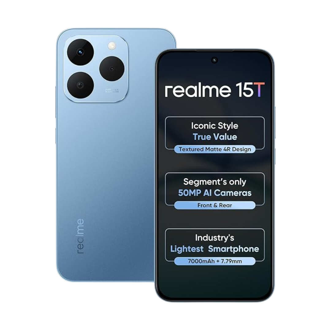 Shop Now  Realme 15T 5G Clear Selfie Camera