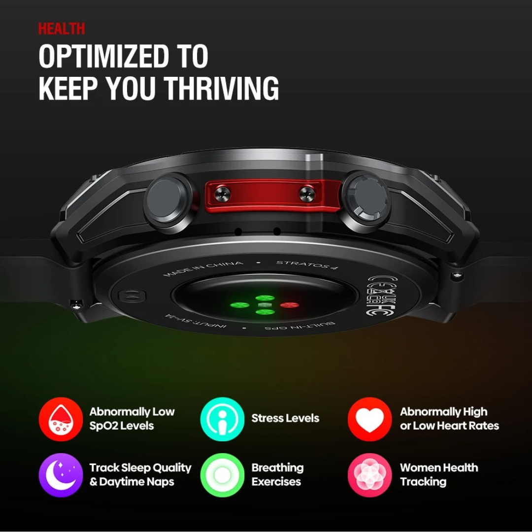 Zeblaze Stratos 4 Smartwatch - GPS