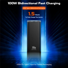 Shop now Ultima Boost 20K Ultra Max triple-port powerbank with 100W fast charging and Li-Polymer battery designed for travel Nepal
