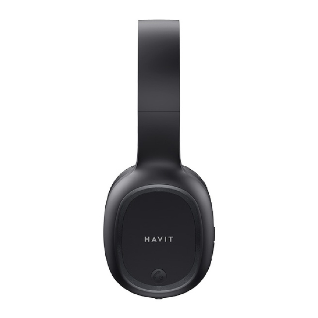 Get Havit H2590BT over ear headphones Bluetooth V5.0 pure bass IPX5 waterproof strong battery lightweight 186g perfect for outdoor use