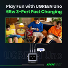 Shop now UGREEN fast charger 65W robot edition perfect gift for men women