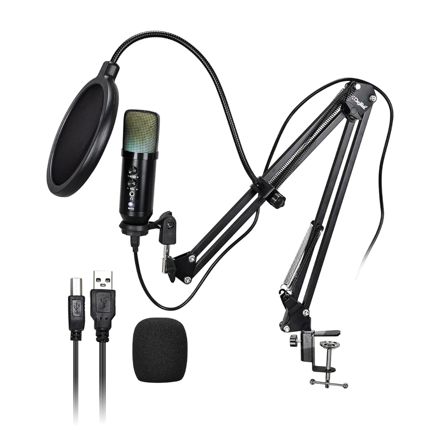 Shop now Digitek DM401 condenser mic for streaming