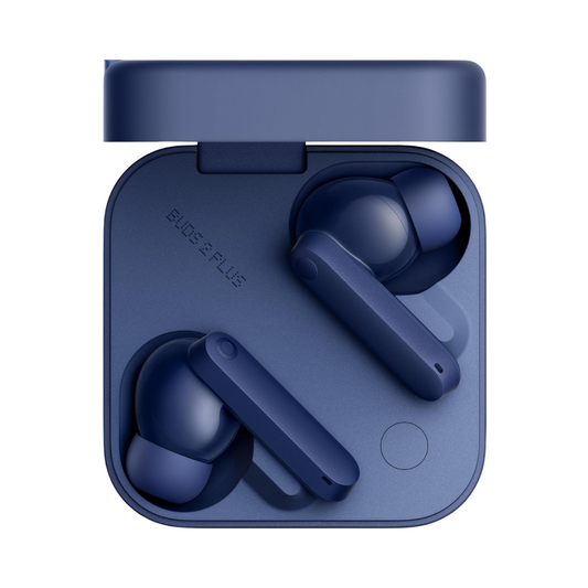 CMF Buds 2 Plus earbuds in blue color variant