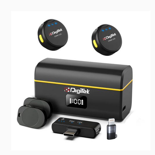 DIGITEK DWM-115 Wireless Mic for Interviews

