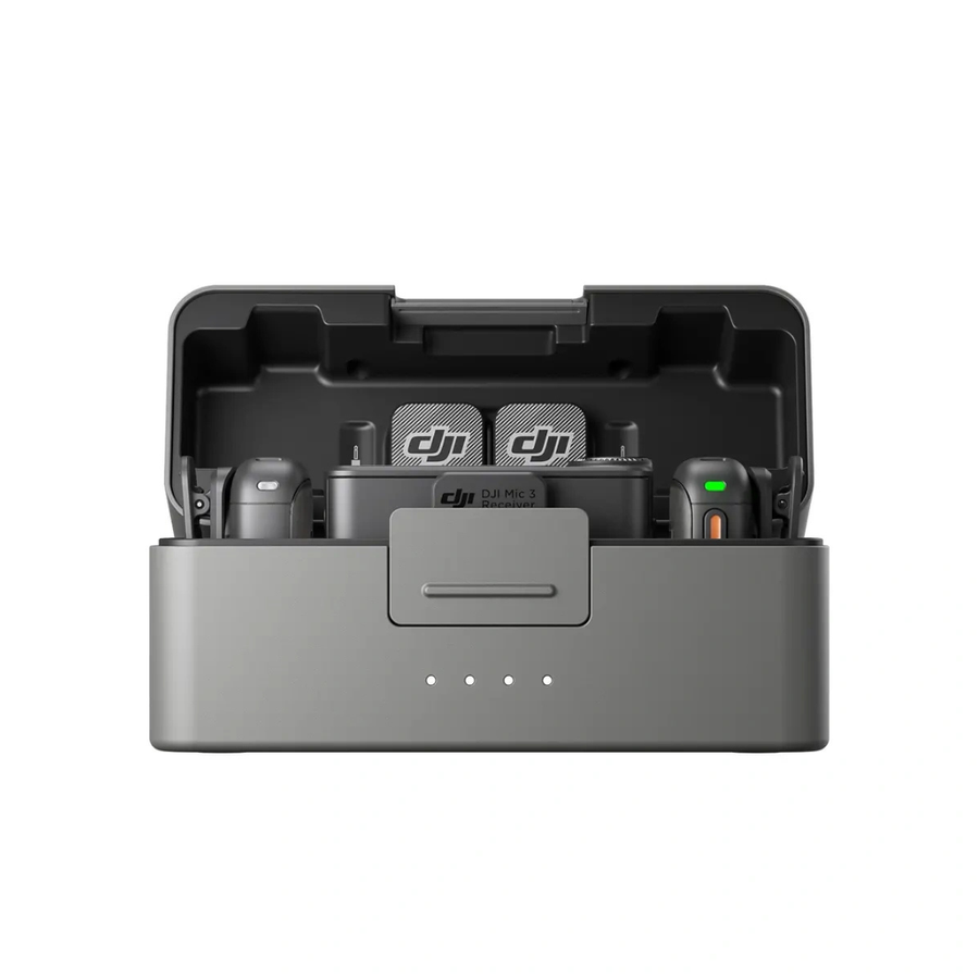 Shop now DJI Mic 3 professional wireless mic with two transmitters and charging case for interviews and podcasts
