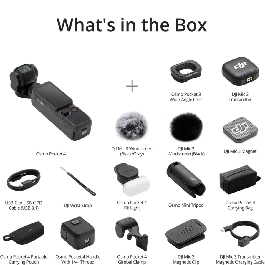 Buy DJI Osmo Pocket 4 Creator Combo Kathmandu Pokhara Nepal