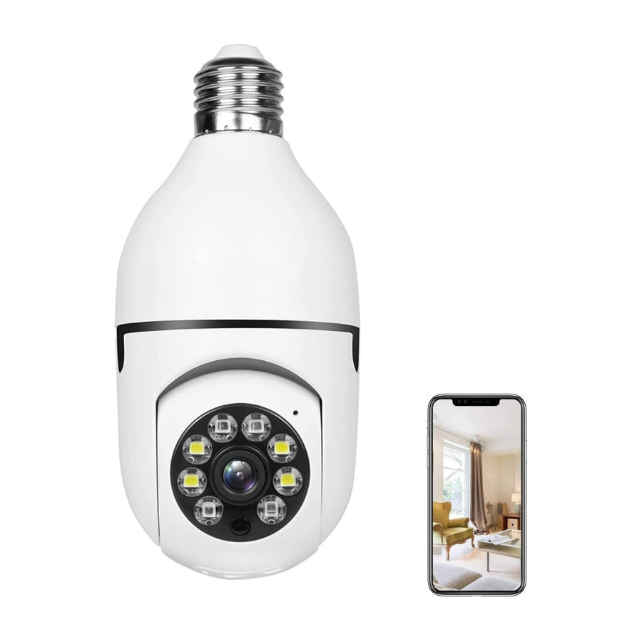 Wireless 5G wi-Fi-connection CCTV Bulb Camera