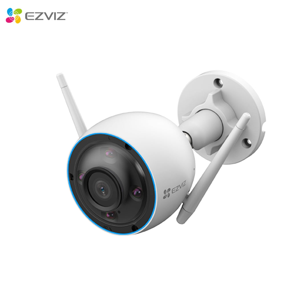 EZVIZ Brand CCTV Camera-colur white-angled view