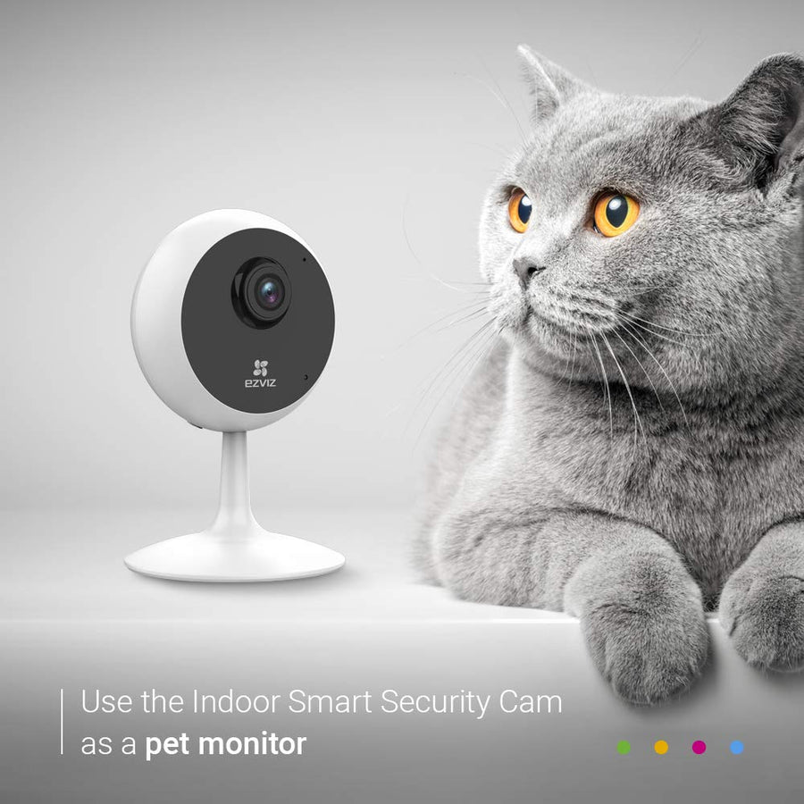 Safety Camera with warranty EZVIZ C1C 720 (1MP) Indoor Camera Compatible With H.K Vision SD Card 