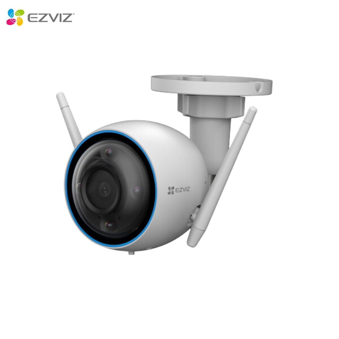 CCTV Camera-side view-colour white