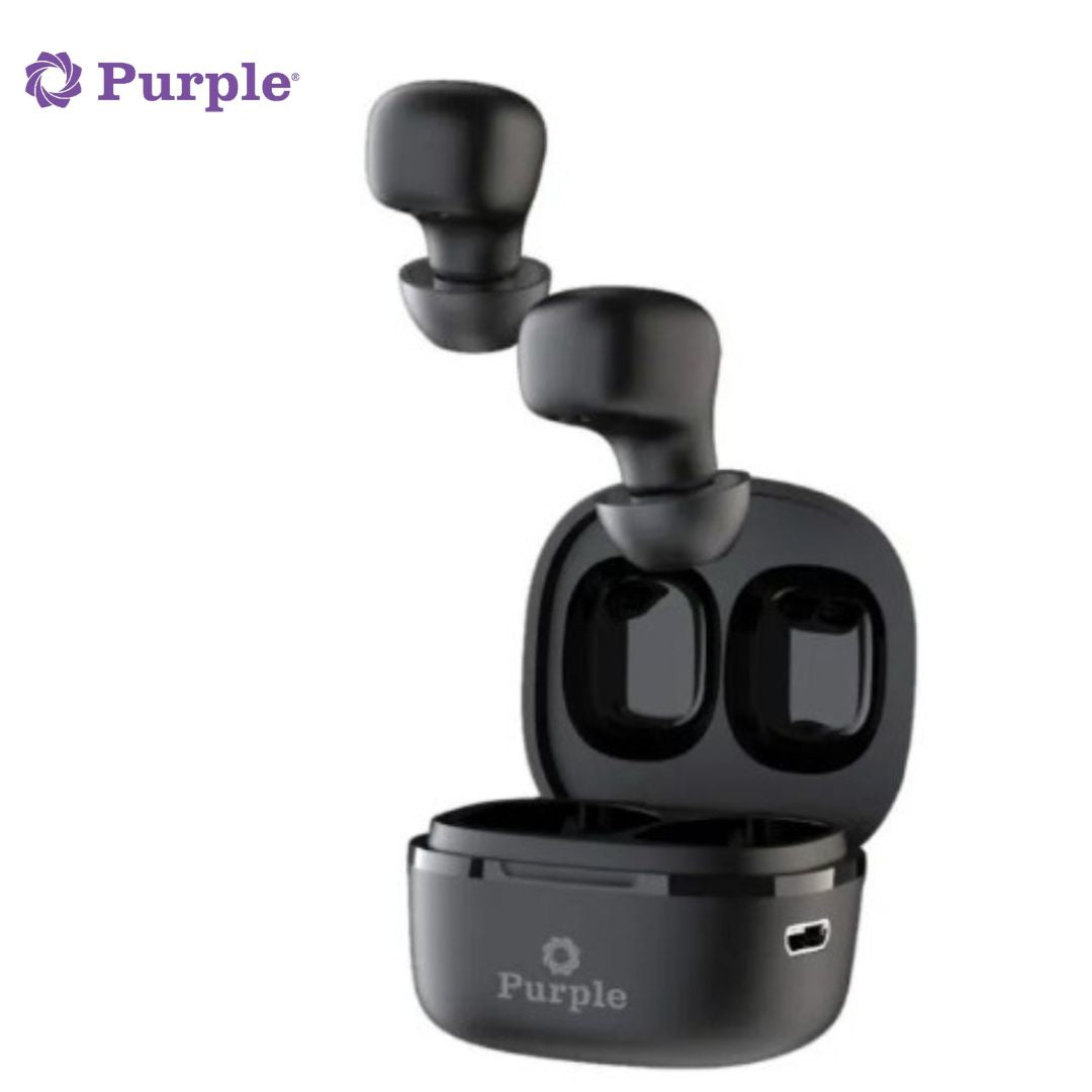 Purple PEB-003 Wireless-Earbuds