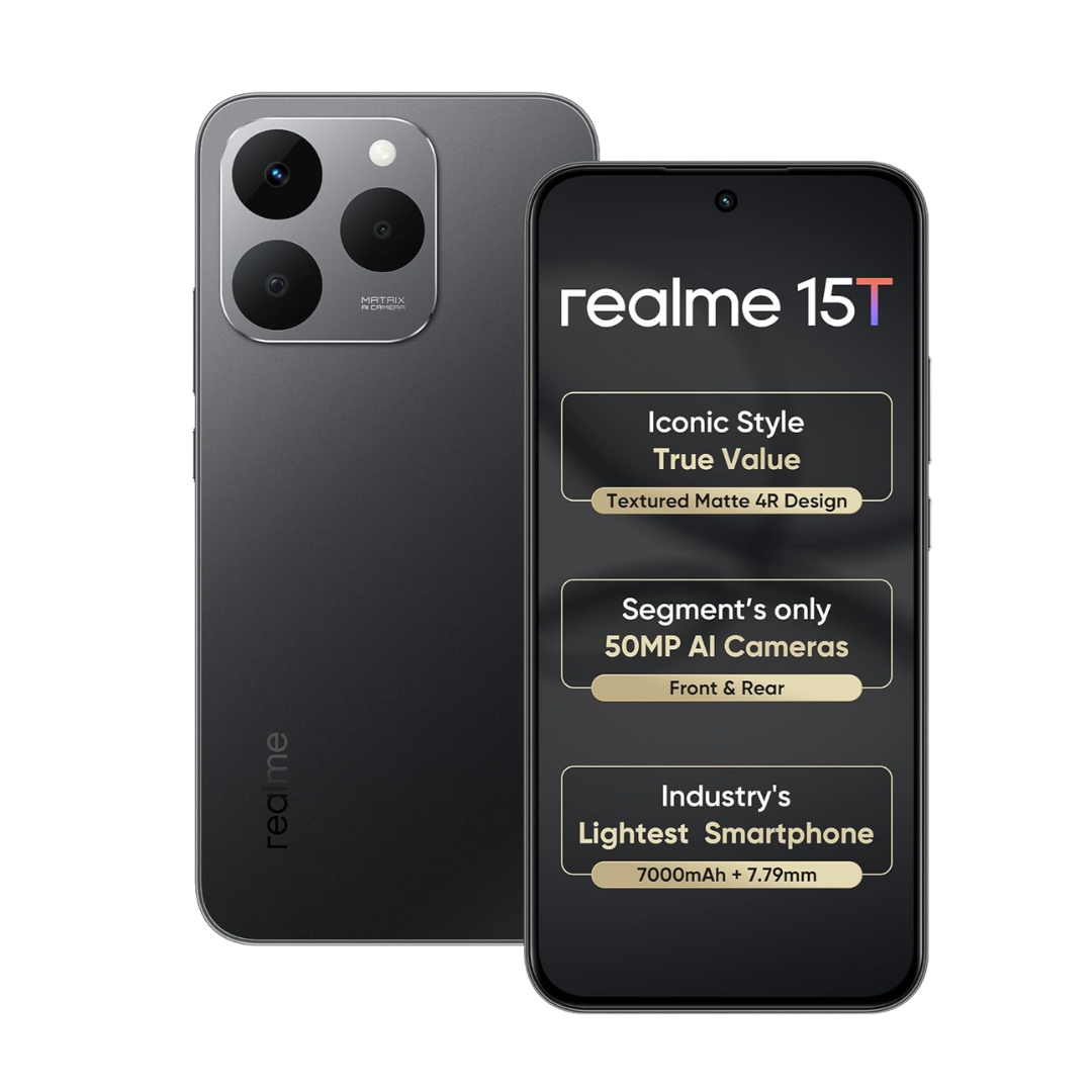 Shop Now Realme 15T 5G Matte Design Phone