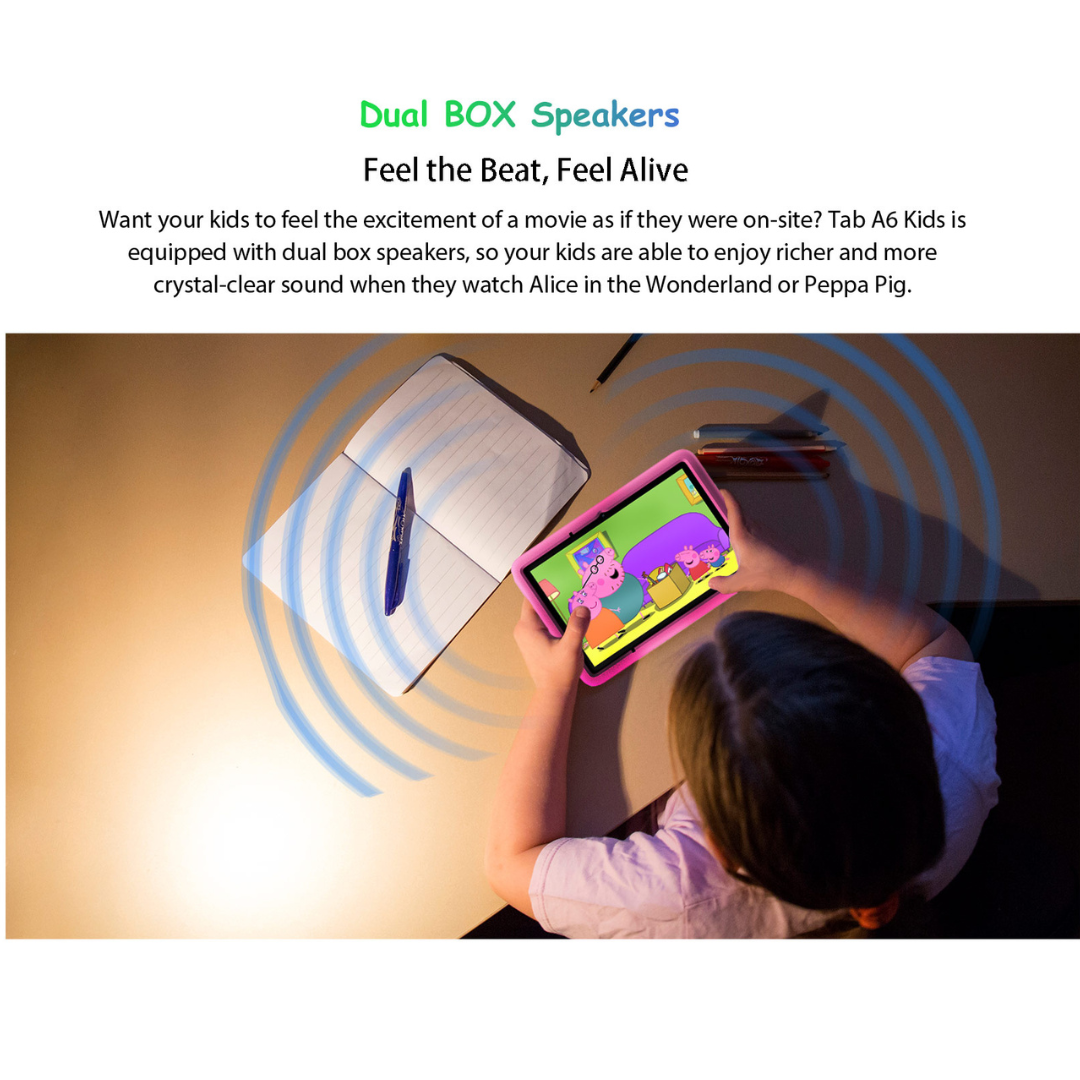 Buy Now Blackview TAB A6 Kids tablet with kid friendly design and easy to use interface