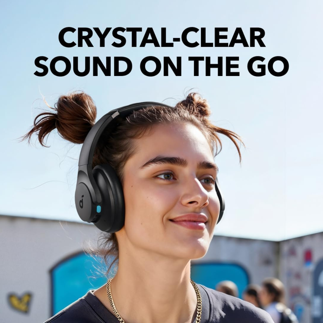 Buy now Soundcore Q11i Wireless Headphones for laptops, phones and tablets with dynamic bass, clear vocals, powerful battery life and multipoint pairing for smooth switching between devices.