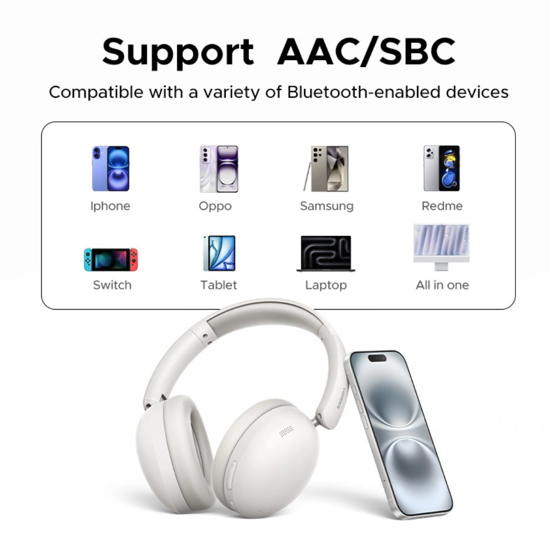 Shop now UGREEN Studio Max2 Bluetooth 5.4 headphones with strong bass get 80 hours battery buy now for best audio Nepal.