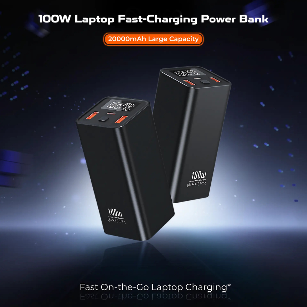 Buy now Ultima Boost 20K Ultra Max PPS PD QC fast charging multi-protocol powerbank for all Android and iPhone devices in Nepal