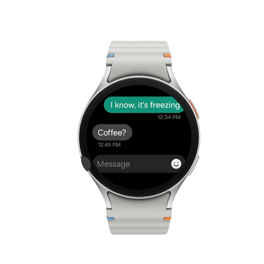 Shop smartwatch with 300mAh battery and 40 hours life
