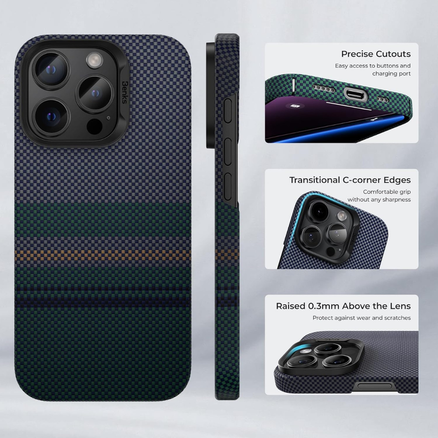 Buy now slim strong Kevlar case iPhone 16 Pro Max Nepal