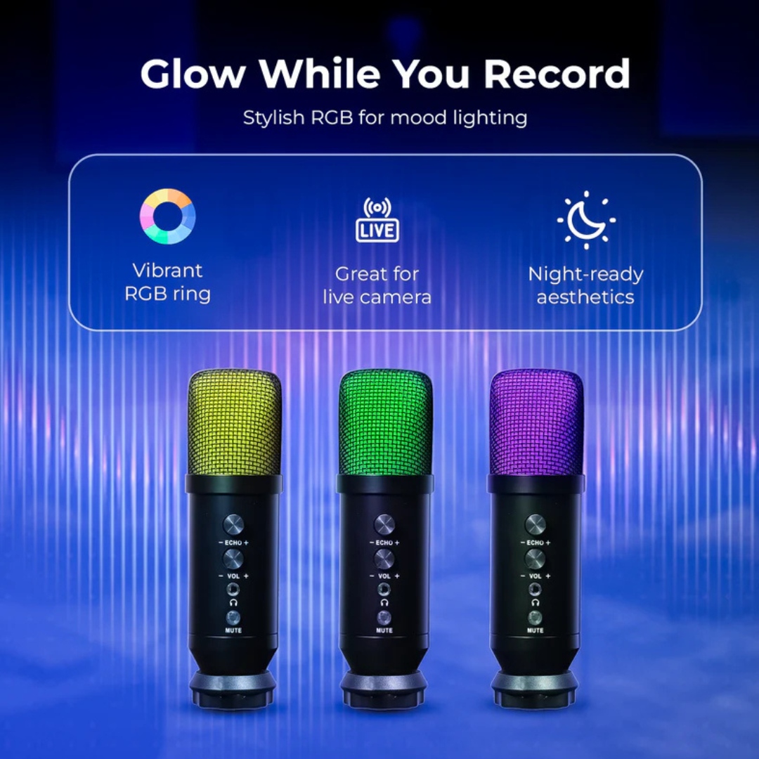 Buy now boom arm microphone set