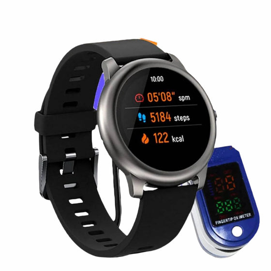 Buy 1 Get Other Free Haylou LS05 Smartwatch Price in Nepal-Get Free Oximeter 