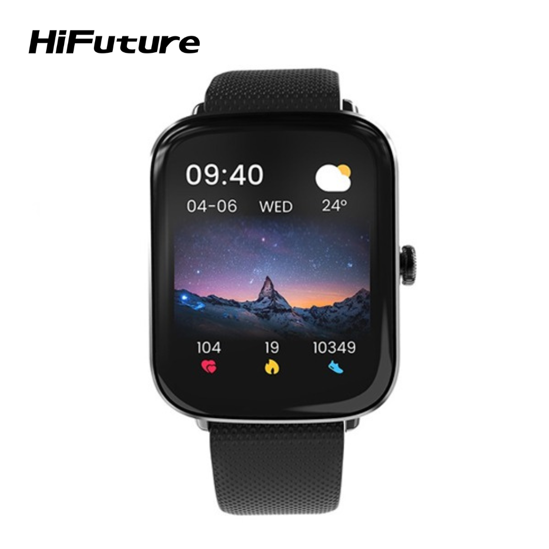 HiFuture FutureFit Zone | 1.69inch HD Display | Bluetooth 5.0 | IP68 Water Resistant - Brother-mart