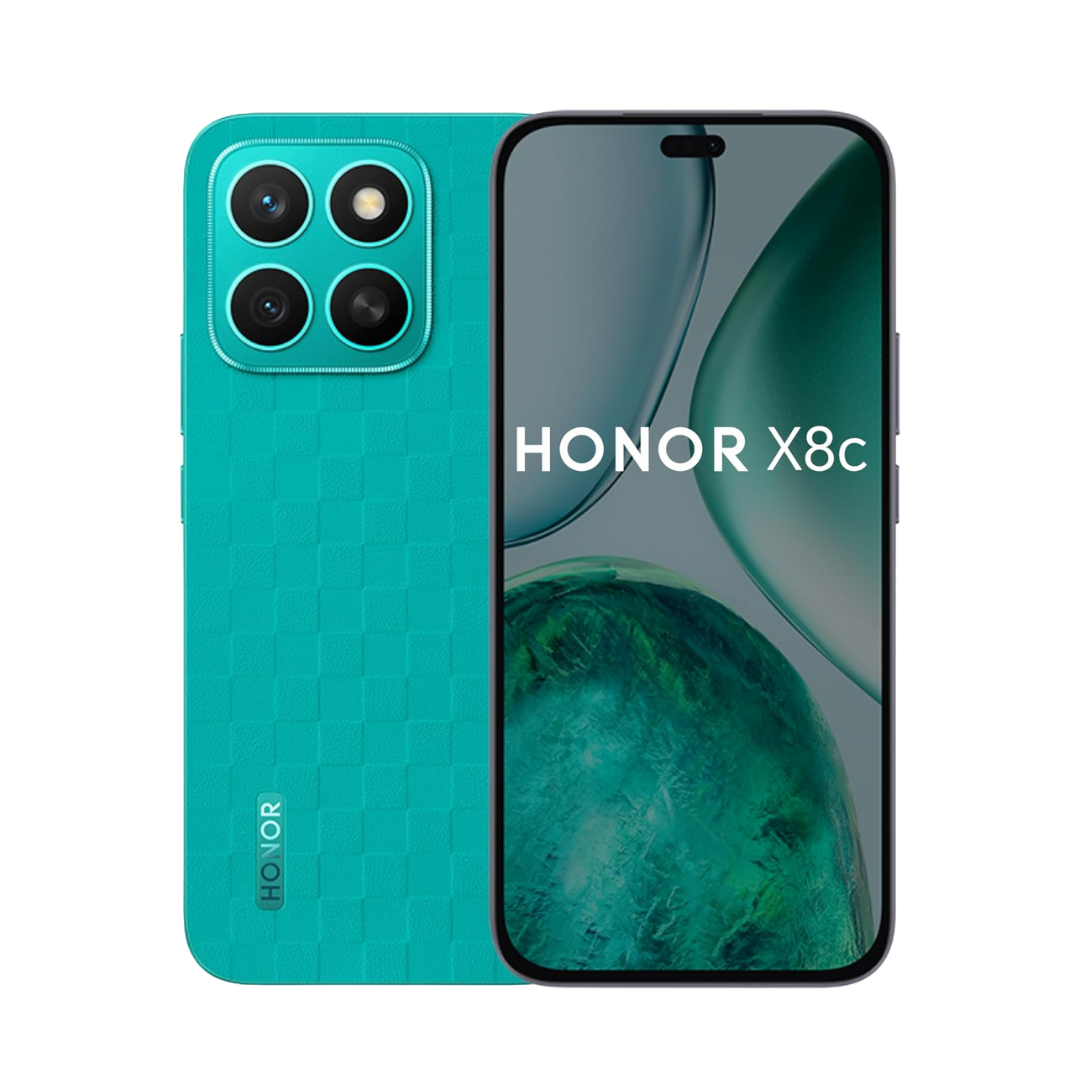 Honor X8c AMOLED display with vibrant colors and minimal bezels