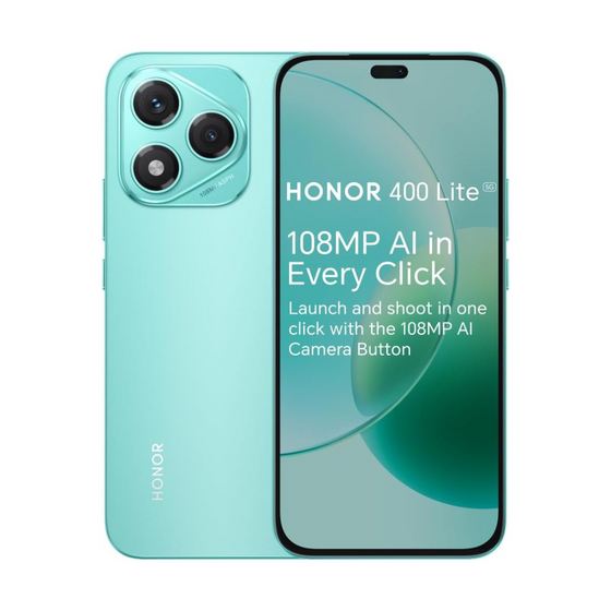 Honor 400 Lite 5G 108MP dual camera phone

