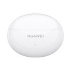 Huawei FreeBuds 5i with magnetic charging case in elegant ceramic white.


