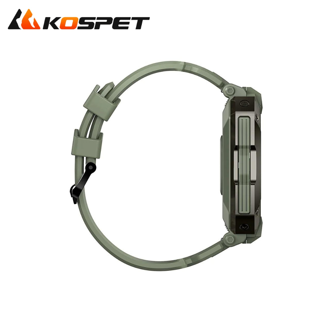 kospet smartwatch-side view-colour silver
