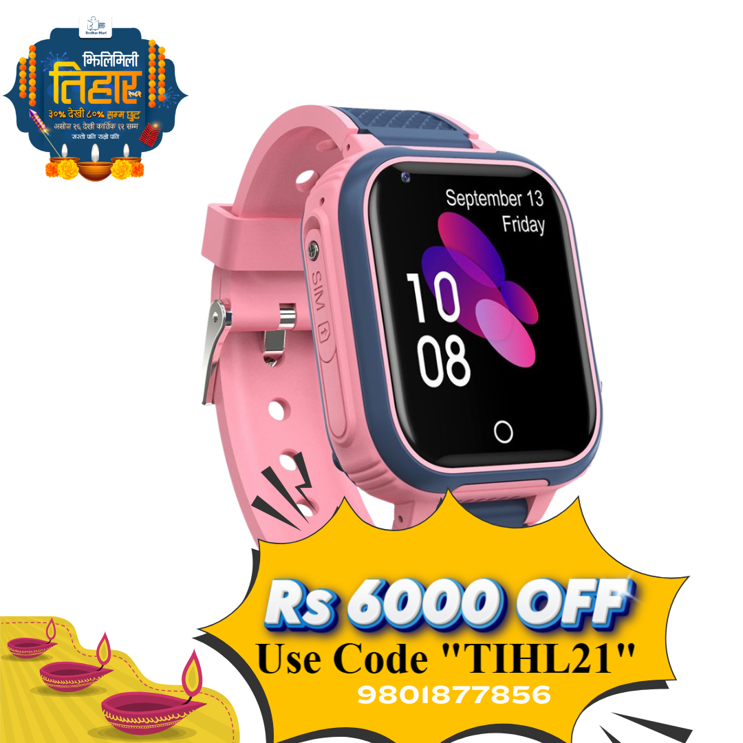 Tihar Offer Kids Smartwatch 4G Calling