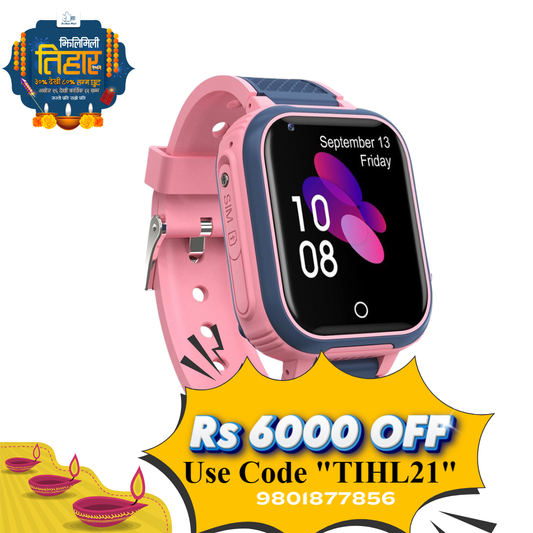 Tihar Offer Kids Smartwatch 4G Calling