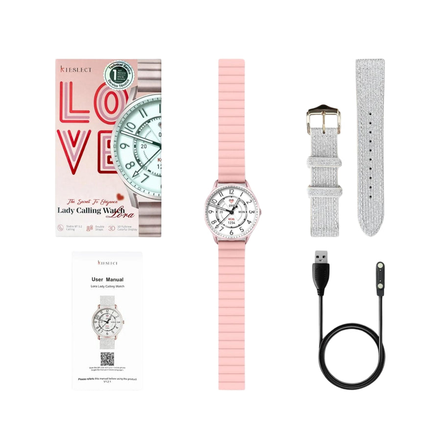 Grab free delivery service on Kieslect lady smartwatch from Brother-mart