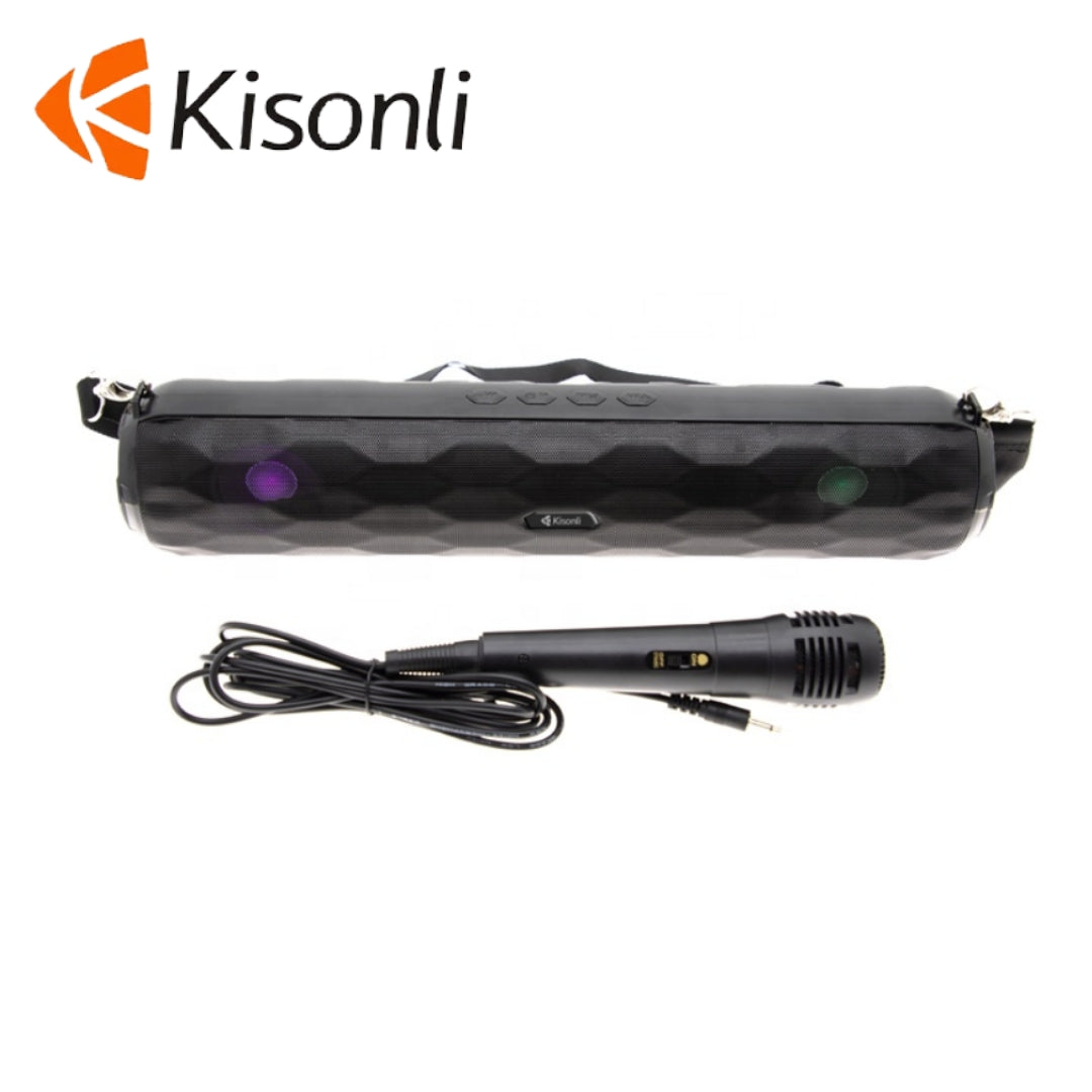 Enjoy unlimited music without any interruption with Kisonli Bluetooth speaker