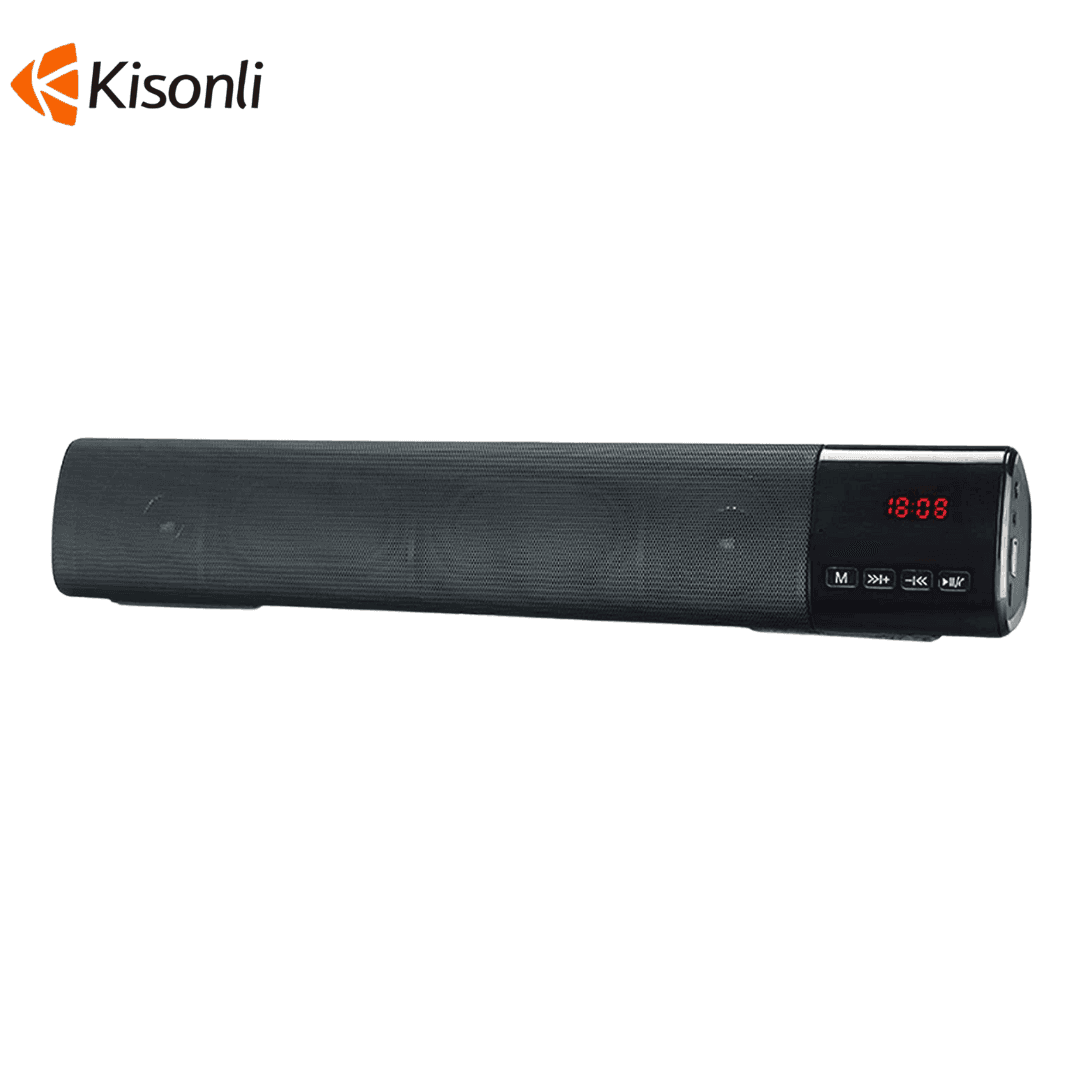 Kisonli LED-800 Portable Wireless Bluetooth Speaker With Digital Clock get special price