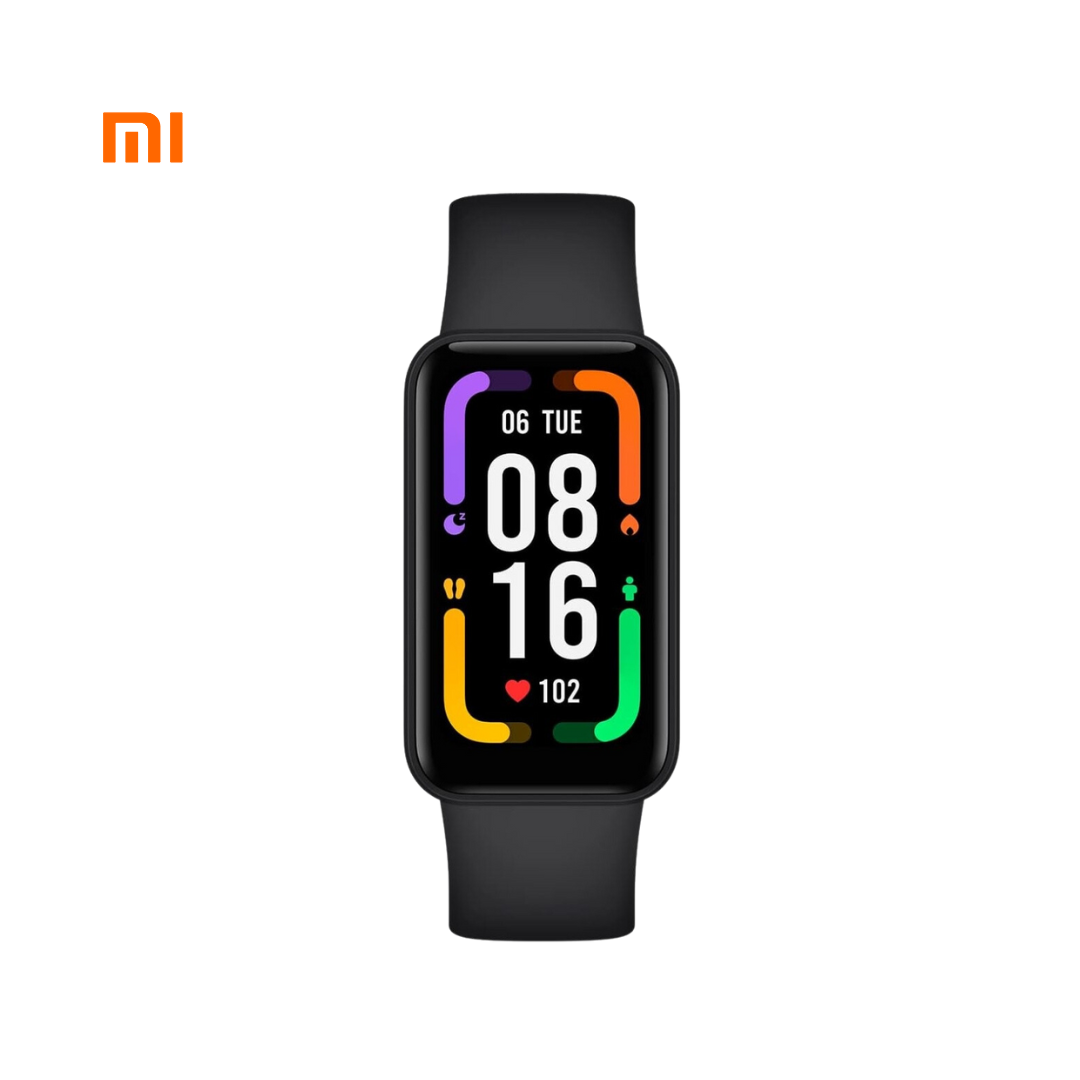 Redmi Smart Band Pro | 1.47" AMOLED Touch display  | 3.5 Apollo Processor | PPG heart and light sensor (Black)  | 1-Year Warranty