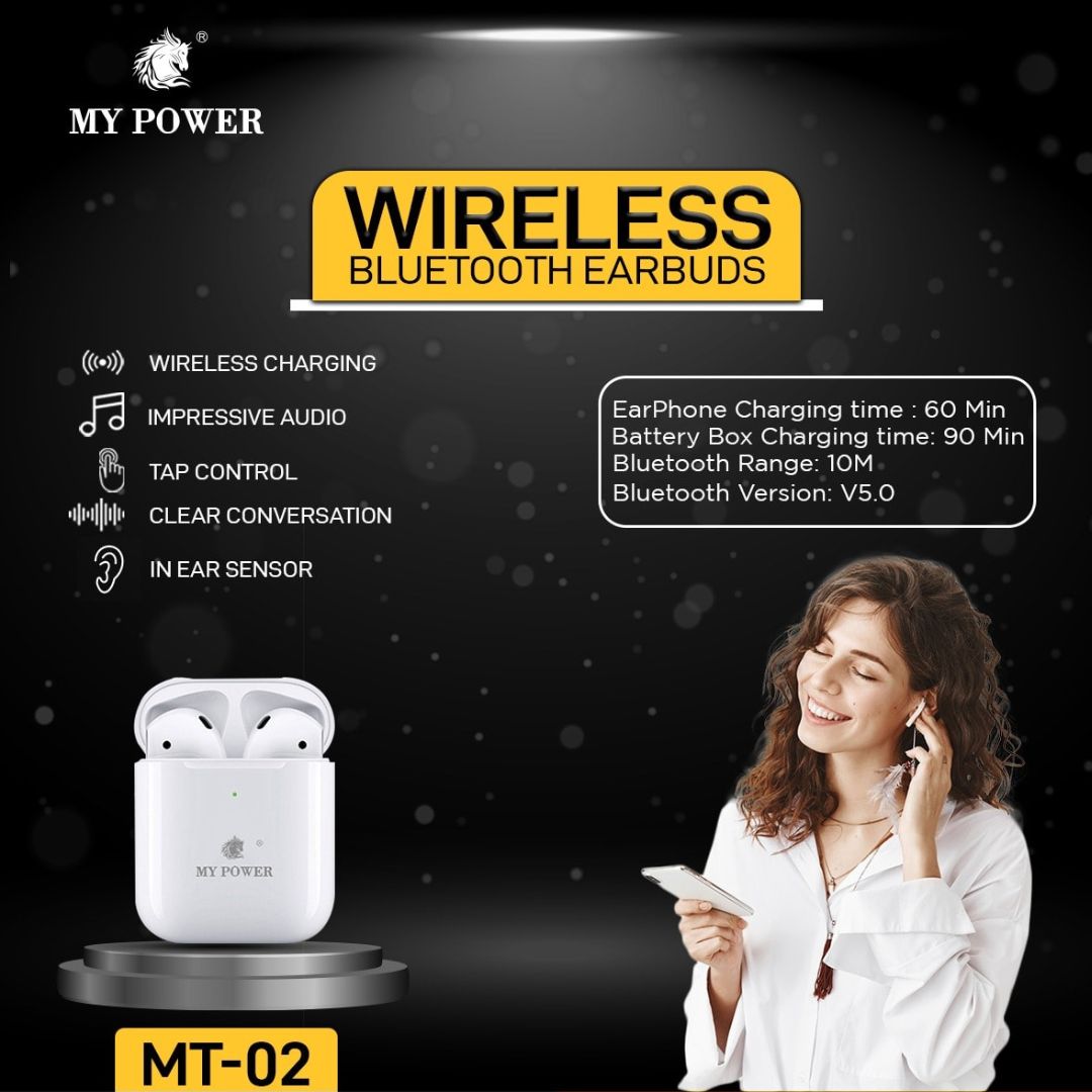 My power-TWS-MT02-Earbuds