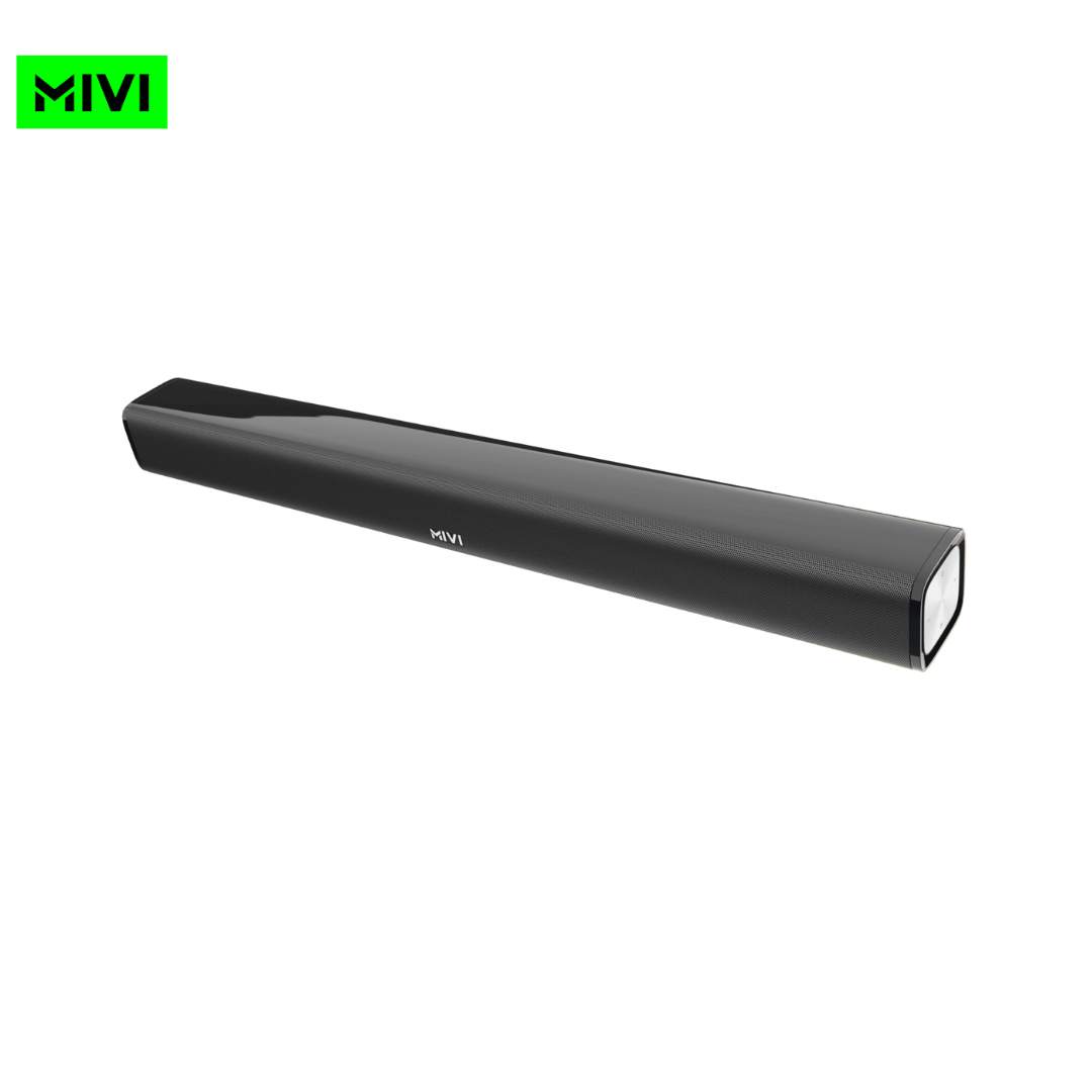 Mivi Fort R70 Bluetooth Soundbar Speaker With 2 In-built Subwoofers-colour black