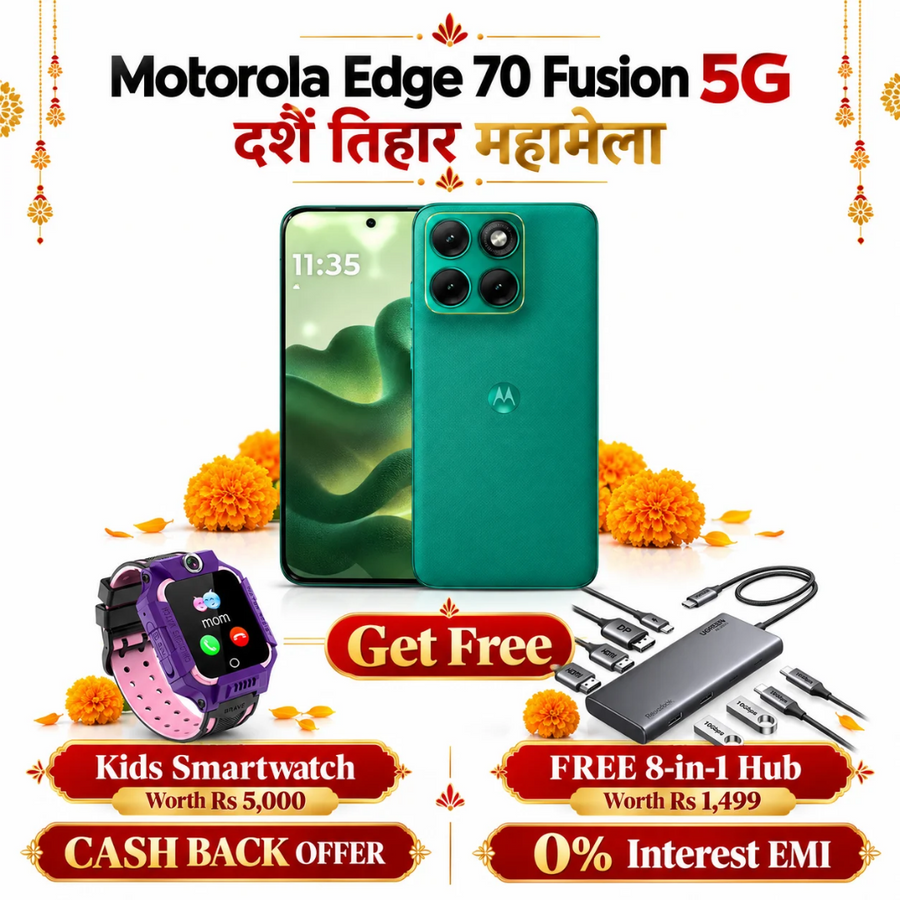 Motorola Edge 70 Fusion 5G in Dashain Offer 