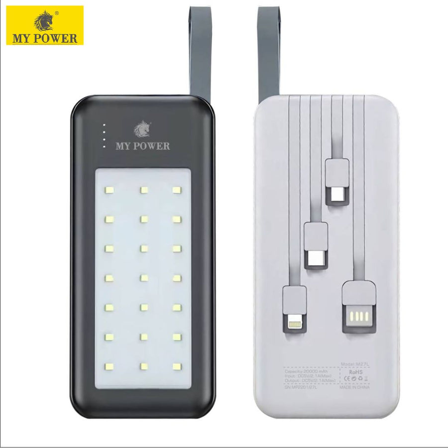 My Power Power Bank M27L 20000mah | Brother-mart