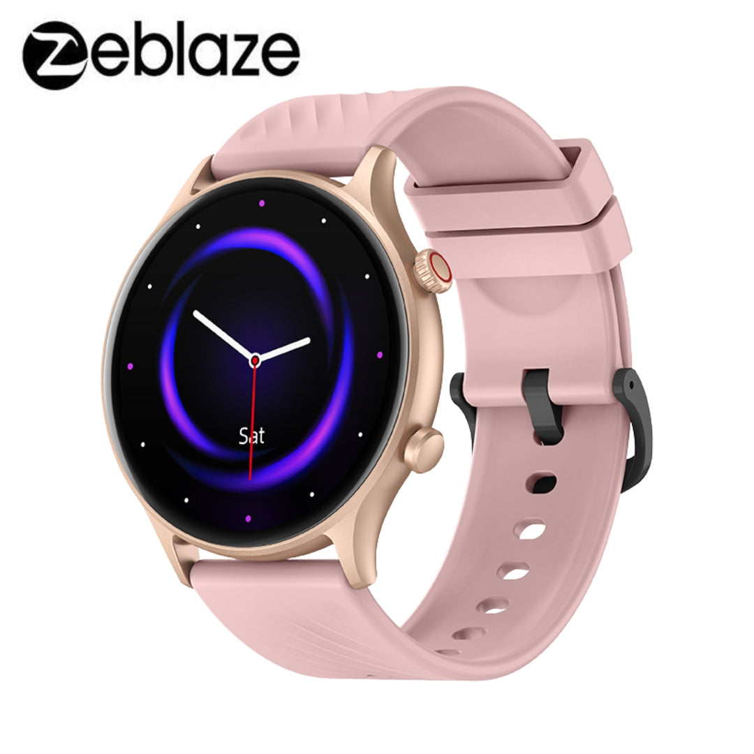 shop pink zeblaze btalk smartwatch in Nepal