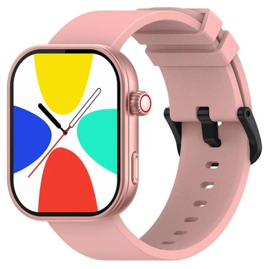 pink zeblaze btalk plus smartwatch