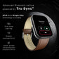 Noise ColorFit Ultra 3 Bluetooth Calling Smartwatch with 1.96 AMOLED Display, Premium Metallic Crown, Gesture Control with Leather Strap