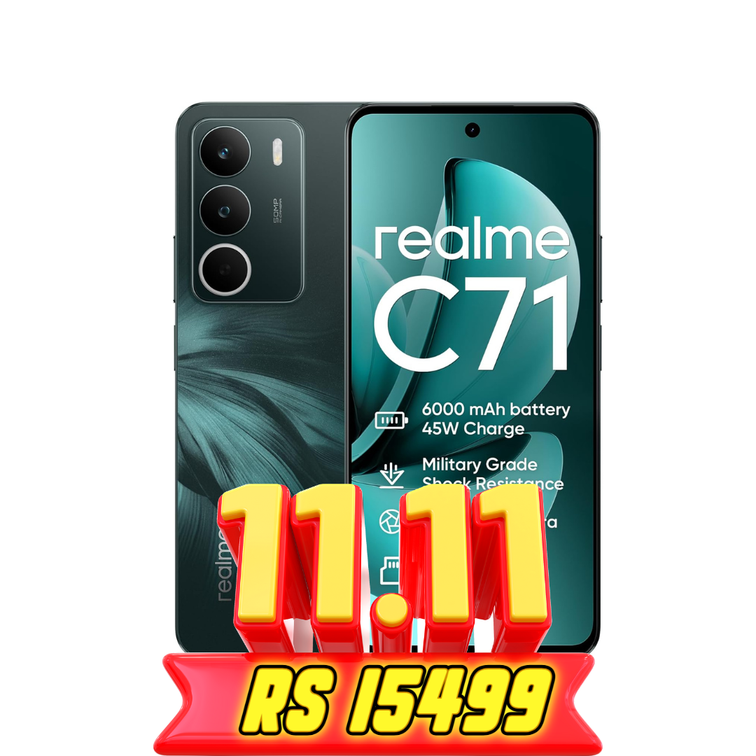 Get Realme C71 11.11 Biggest Sale of the Year 