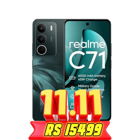 Get Realme C71 11.11 Biggest Sale of the Year 
