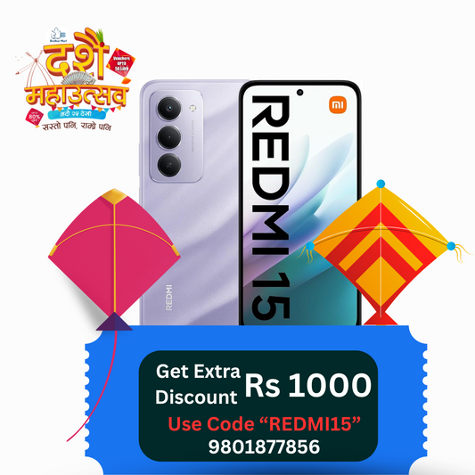 Dashain Offer Redmi 15 4G Buy Now 