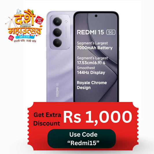 Buy Redmi 15 5G at Best Price in Nepal